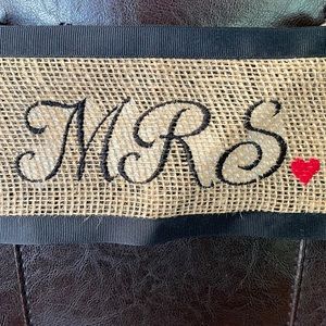 Wedding Chair Ribbons EUC